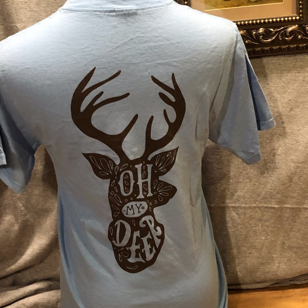 Cute blue T-shirt